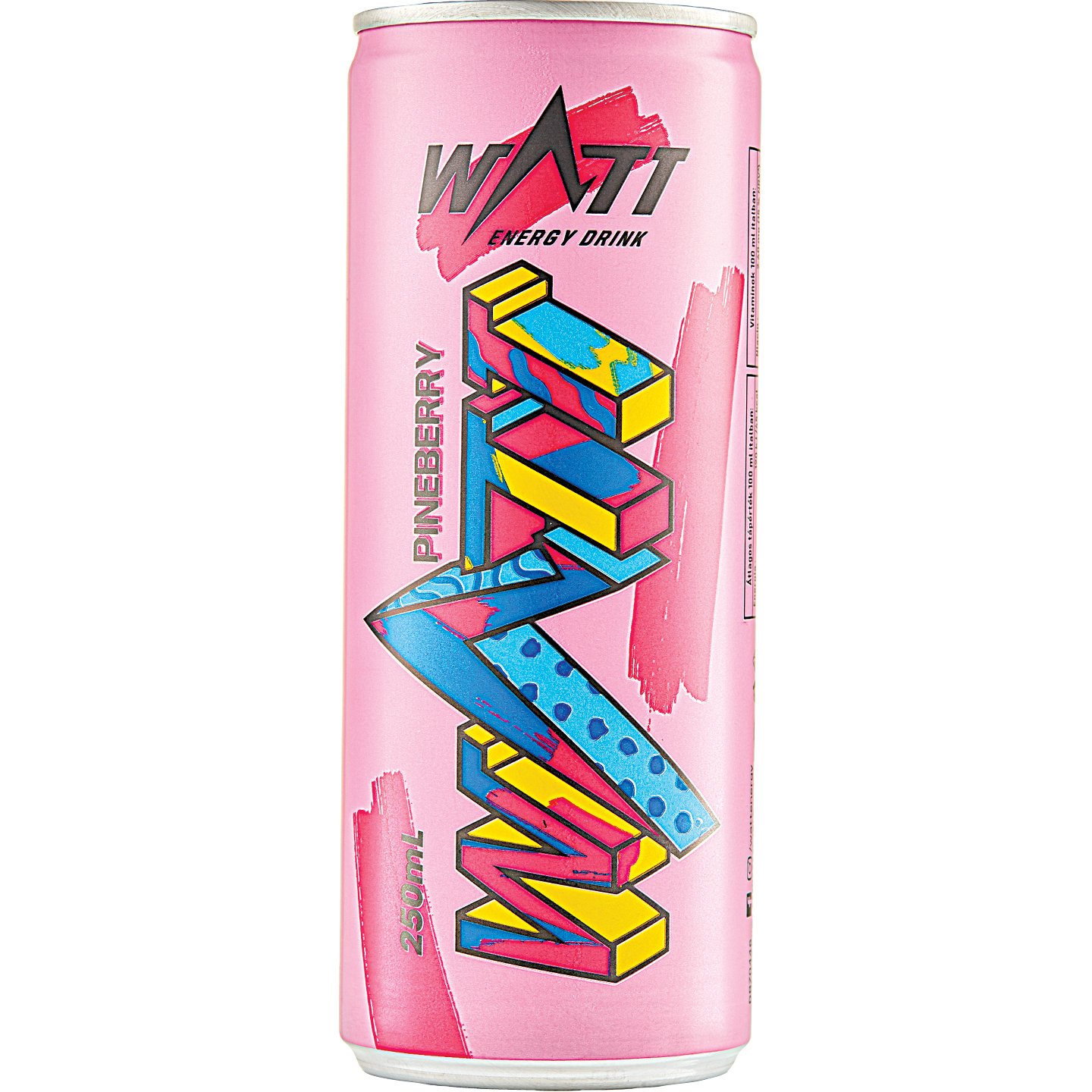 Watt Fehéreper-guava -guava Szénsavas Energiaital +50 Ft Betétdíj