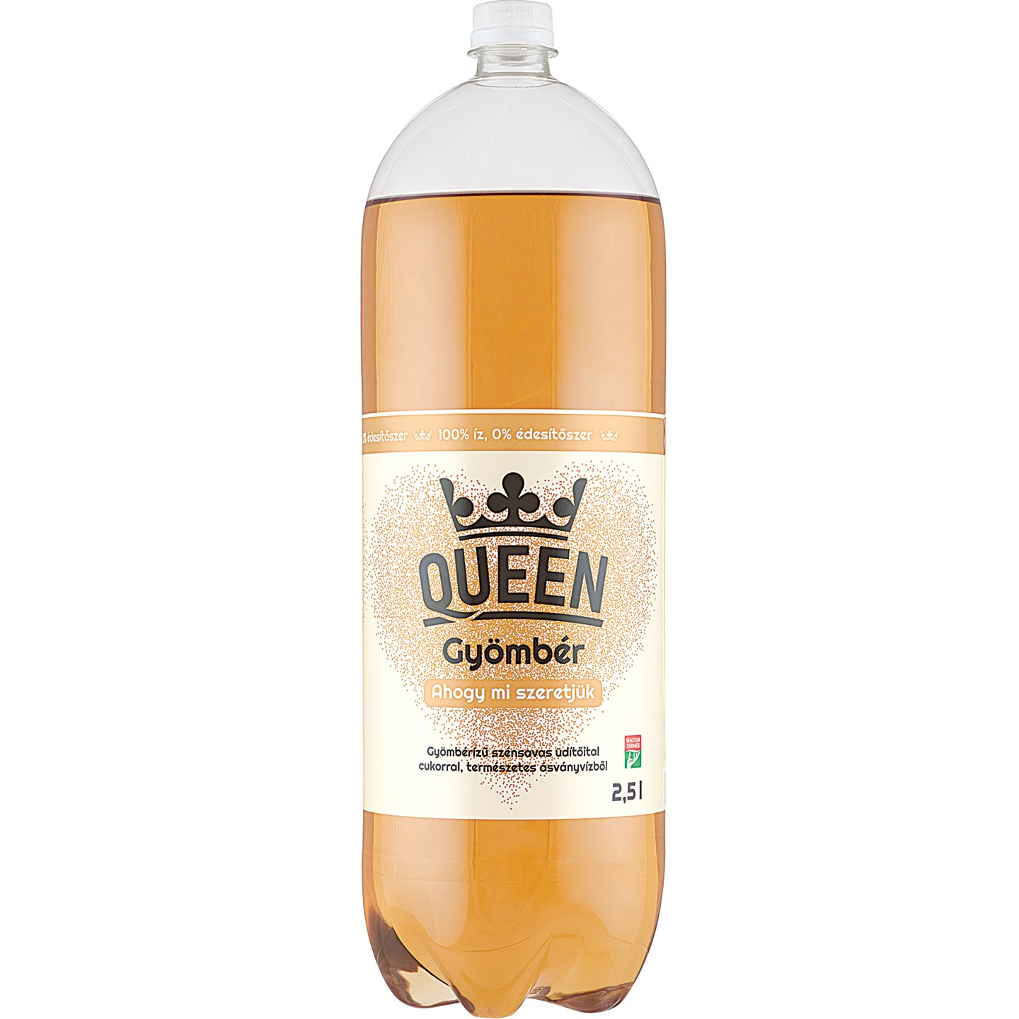 Queen Gyömbér ízű üdítőital +50 Ft Betétdíj