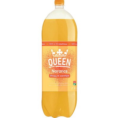 QUEEN NARANCS ÍZŰ ÜDÍTŐITAL +50 FT BETÉTDÍJ termékképe