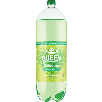 QUEEN ZÖLDALMA ÍZŰ ÜDÍTŐITAL +50 FT BETÉTDÍJ termékképe