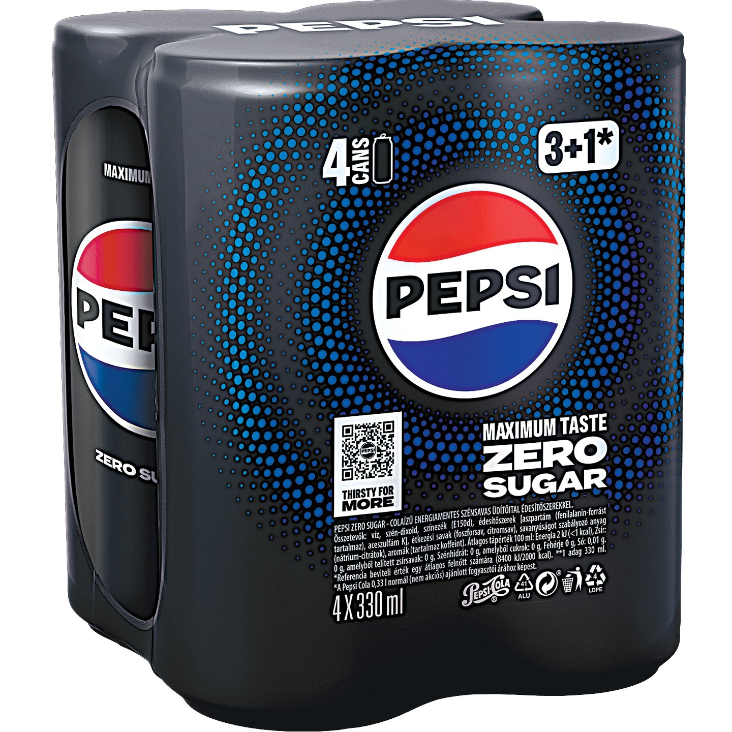 Pepsi Zero Multipack +50 Ft Betétdíj