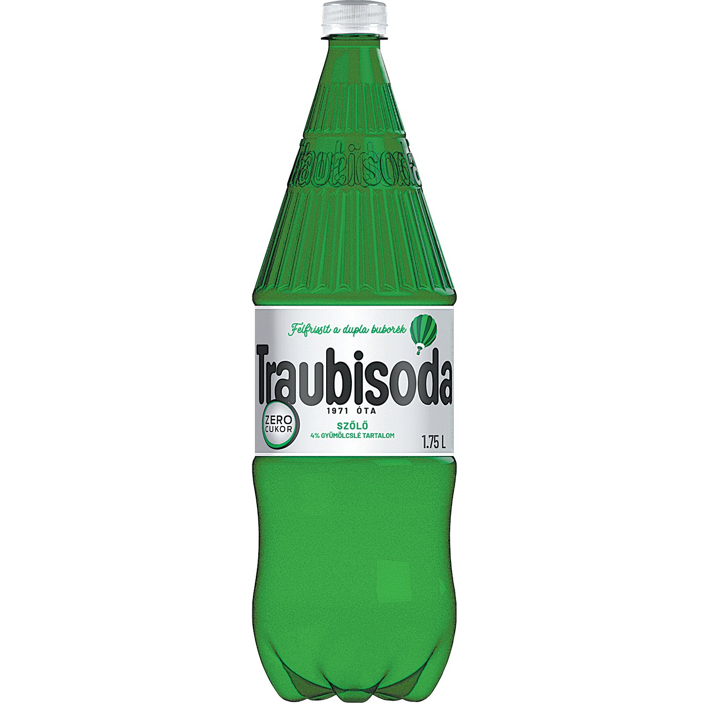 Traubisoda Szőlő Zero ízű +50 Ft Betétdíj