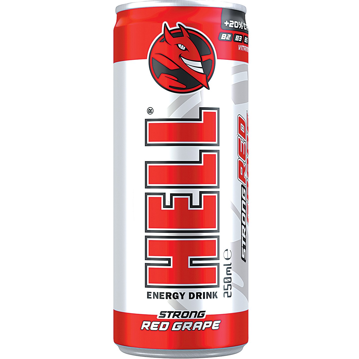 Hell Strong Red Grape Energy Drink