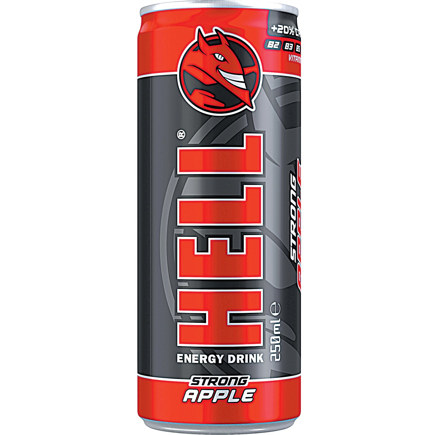 Hell Strong Apple Energy Drink