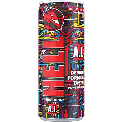HELL A.I. ENERGY DRINK termékképe