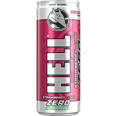 HELL STRAWBERRY-LIME ZERO ENERGY DRINK termékképe