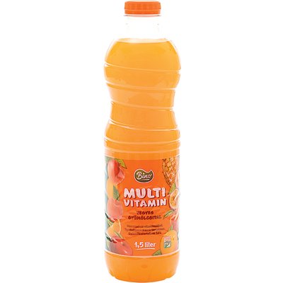 BINO SÁRGA MULTIVITAMIN GYÜMÖLCSITAL +50 FT BETÉTDÍJ termékképe