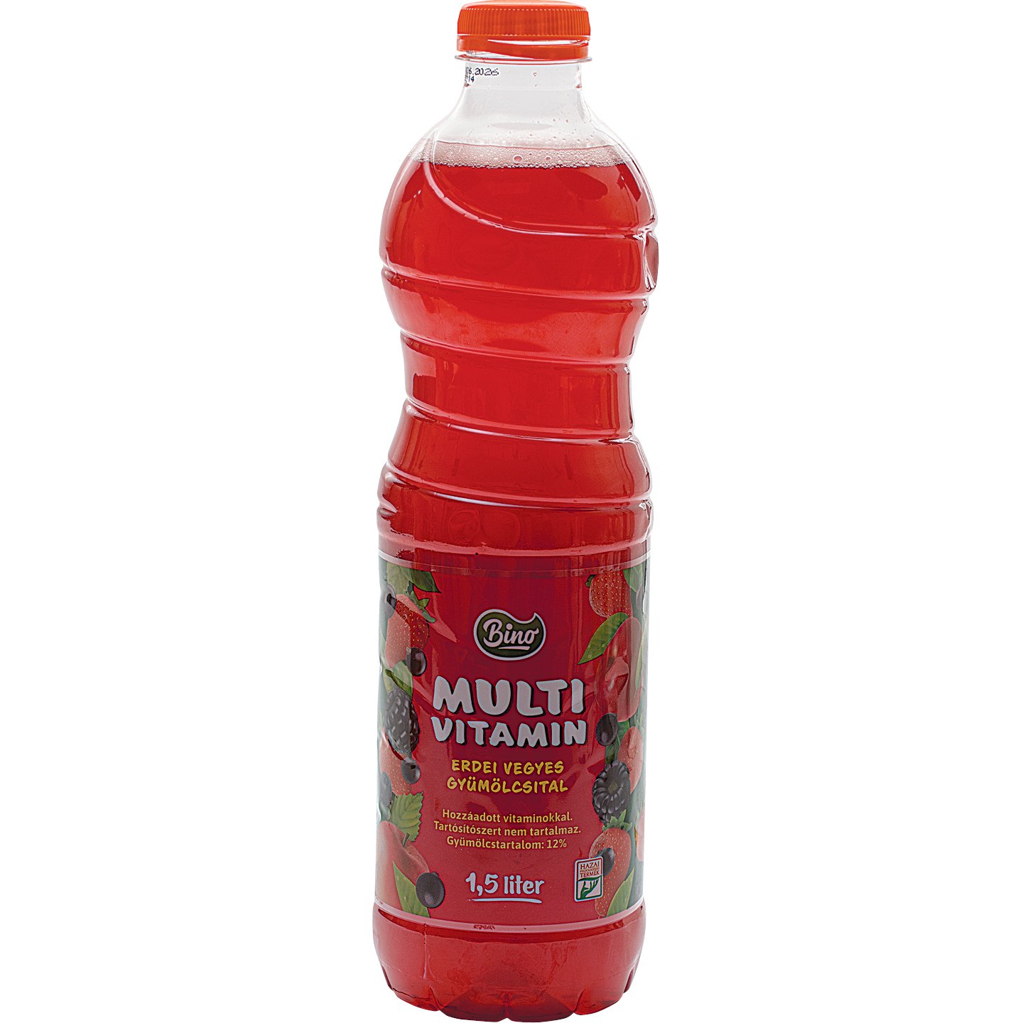 Bino Piros Multivitamin Gyümölcsital +50 Ft Betétdíj
