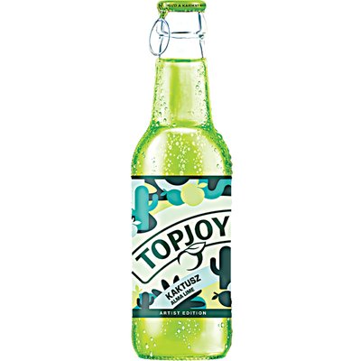 TOPJOY KAKTUSZ-ALMA-LIME ÍZŰ ÜDÍTŐITAL +50 FT BETÉTDÍJ termékképe