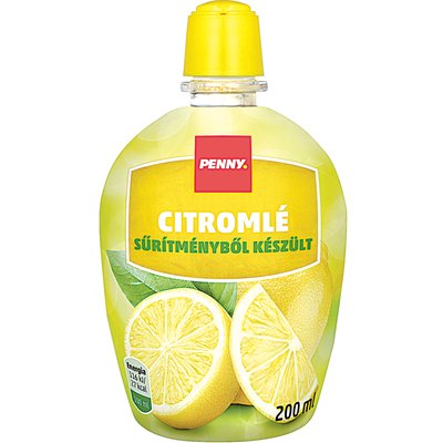 PENNY CITROMLÉ KONCENTRÁTUM 200ML DRS termékképe