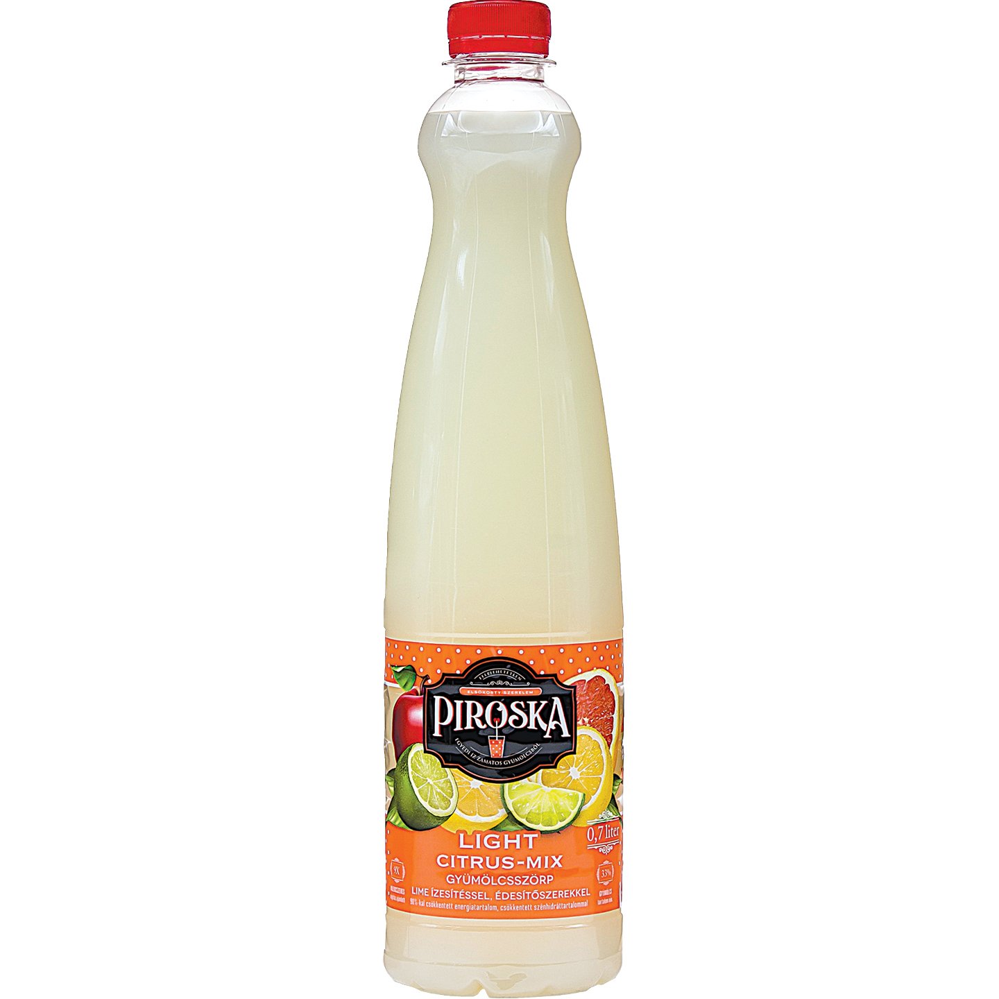 Piroska Fitt Light Citrus-mix ízű Szörp +50 Ft Betétdíj