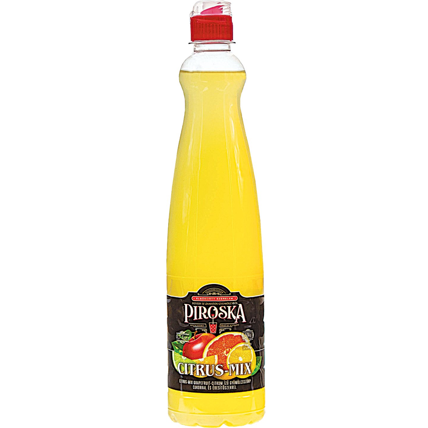 Piroska Citrus-mix ízű Szörp +50 Ft Betétdíj