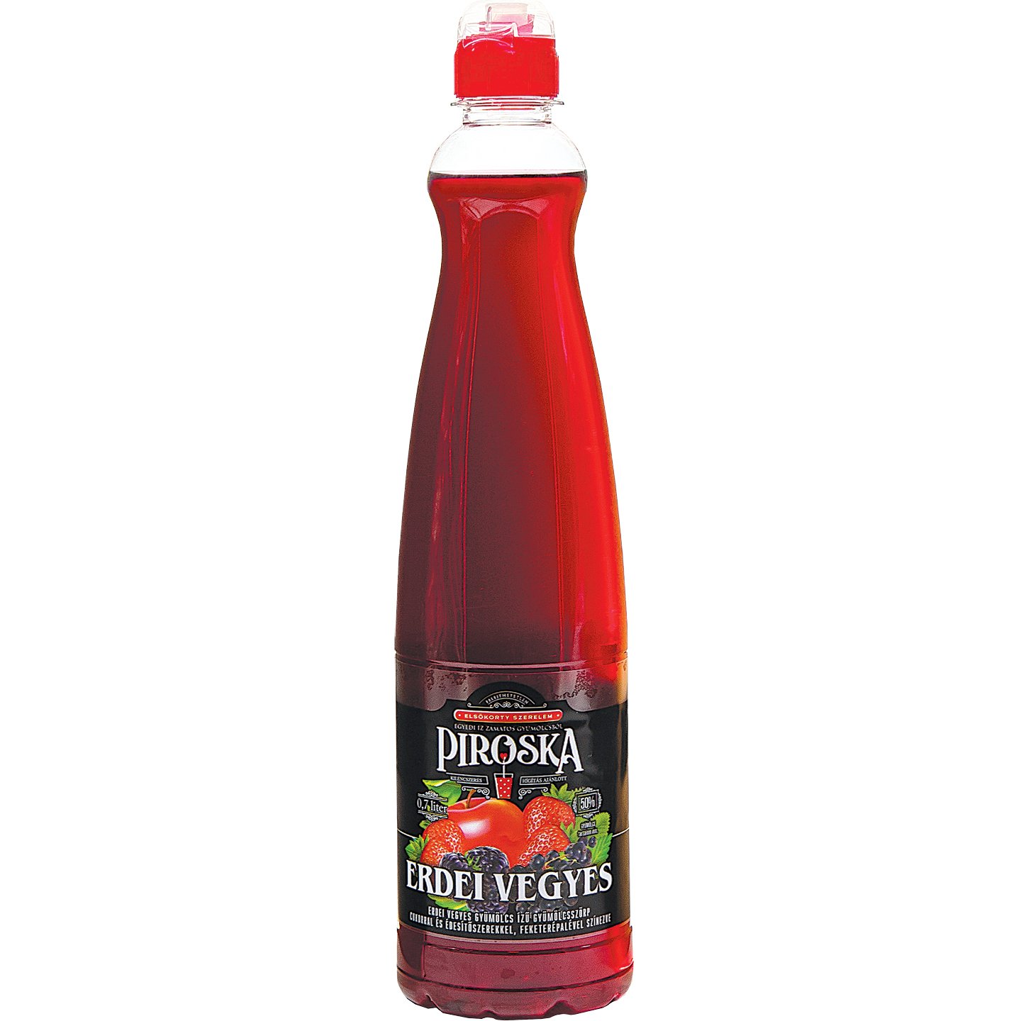 Piroska Erdei Gyümölcs ízű Szörp +50 Ft Betétdíj