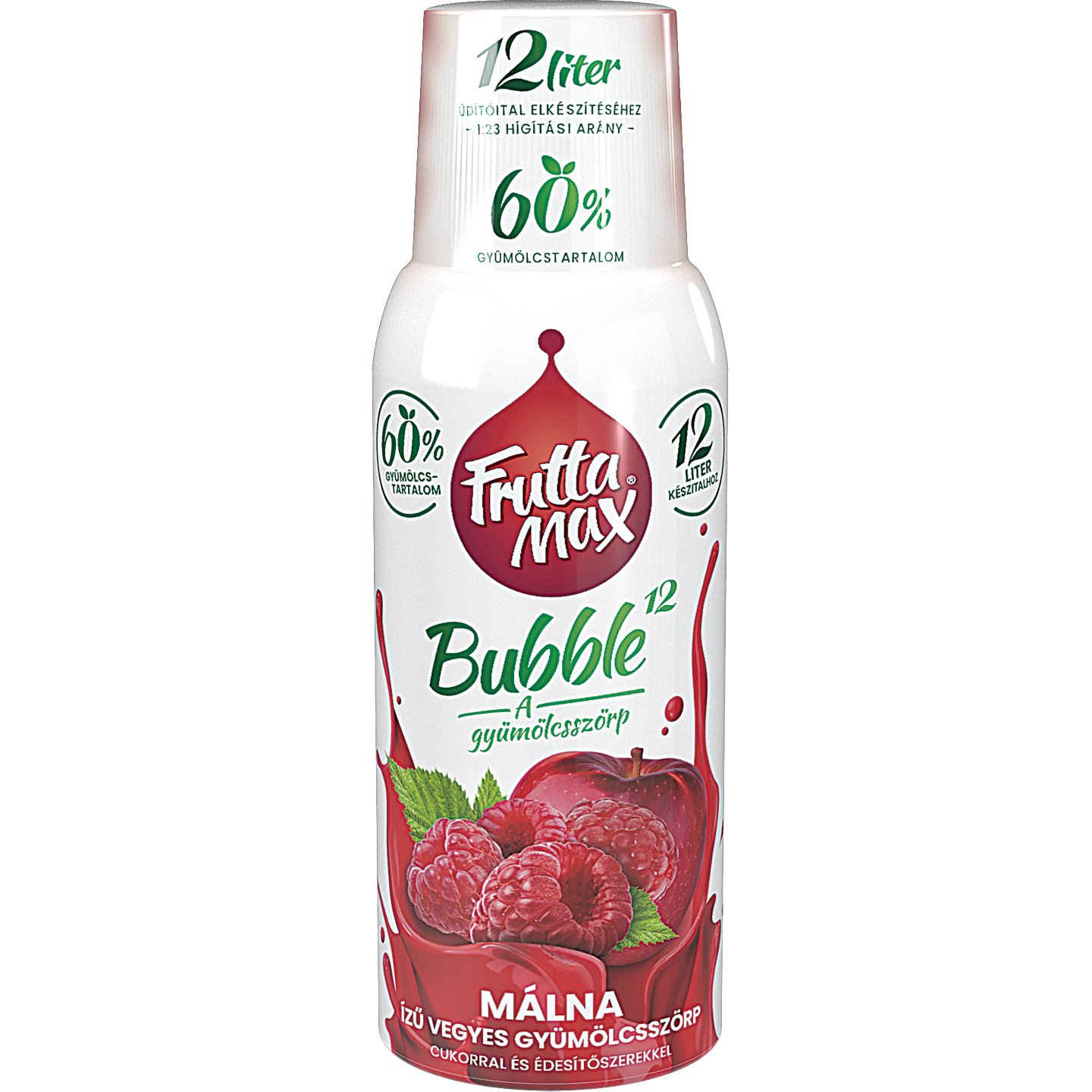 Frutta Max Málna ízű Szörp +50 Ft Betétdíj