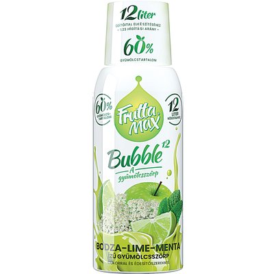 FRUTTA MAX BODZA-LIME-MENTA ÍZŰ SZÖRP +50 FT BETÉTDÍJ termékképe