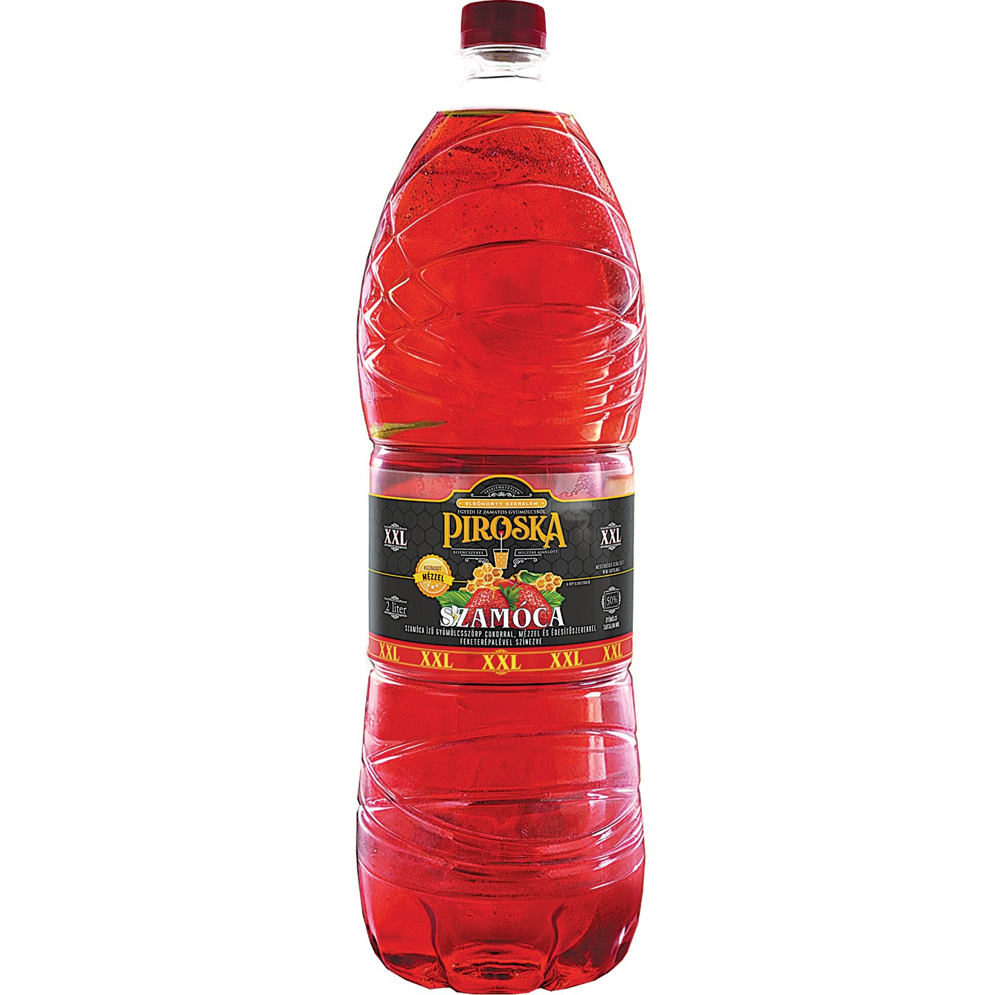 Piroska Xxl Szamócás Szörp +50 Ft Betétdíj