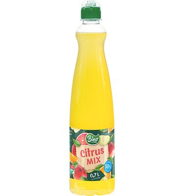 BINO CITRUS MIX ÍZŰ SZÖRP + 50 FT BETÉTDÍJ termékképe