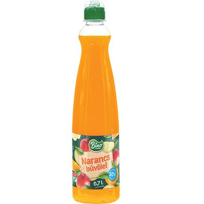 BINO NARANCS ÍZŰ SZÖRP +50 FT BETÉTDÍJ termékképe