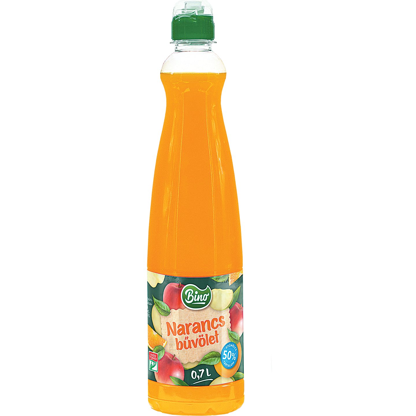 Bino Narancs ízű Szörp +50 Ft Betétdíj