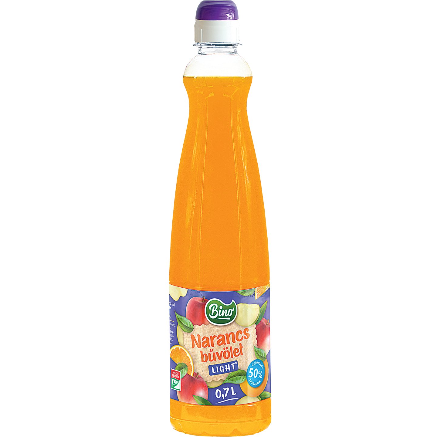 Bino Light Narancs Ízű Szörp +50 Ft Betétdíj