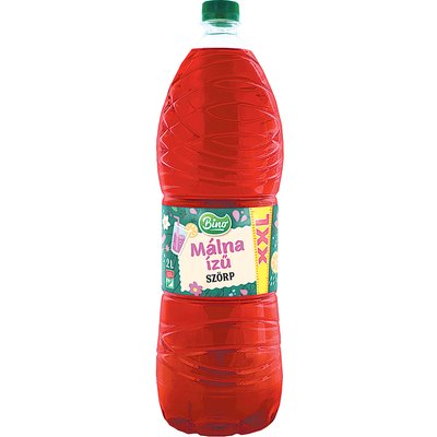 BINO MÁLNA ÍZŰ SZÖRP XXL +50 FT BETÉTDÍJ termékképe