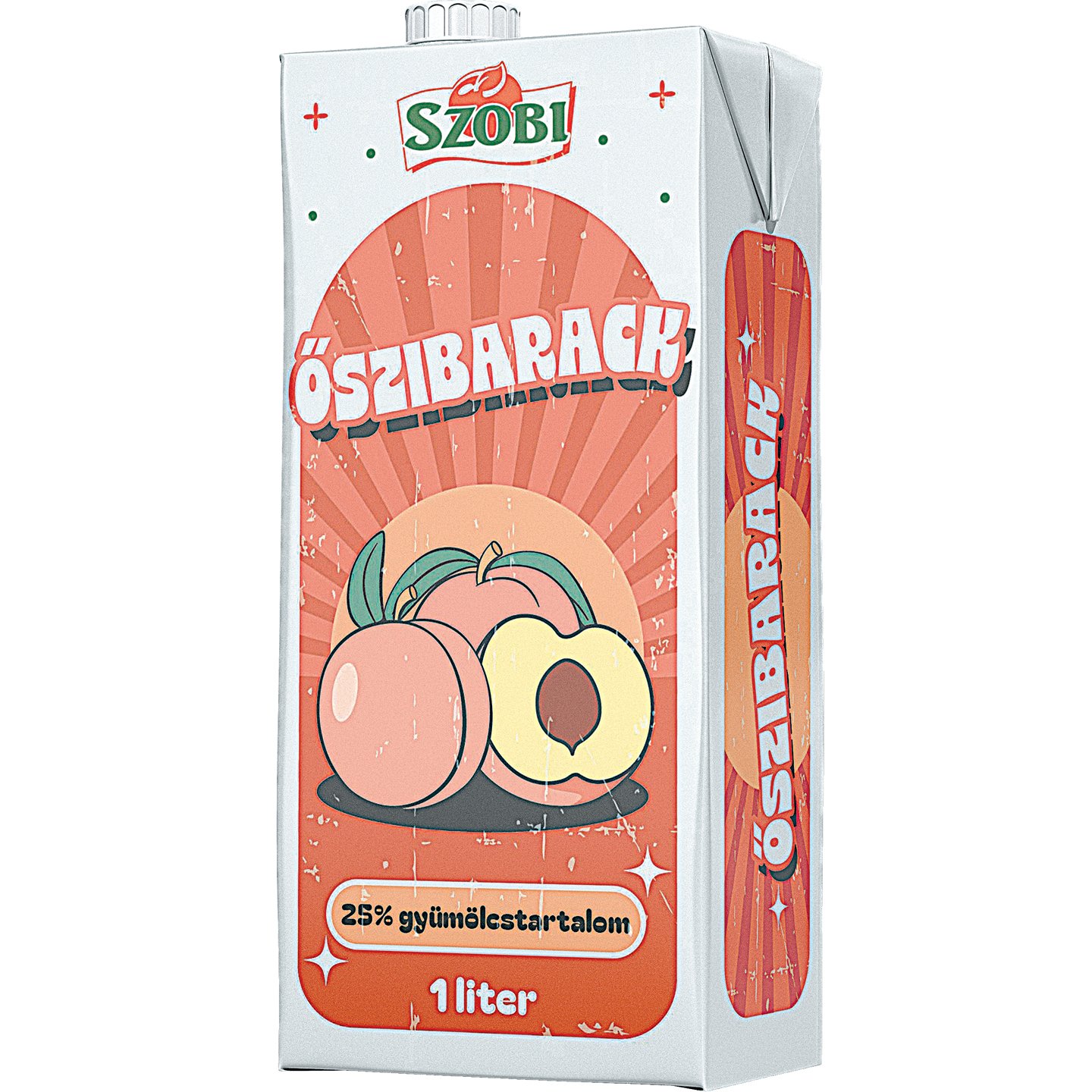 Szobi őszibarack Gyümölcslé