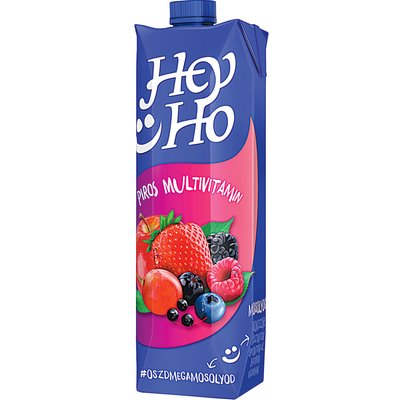 HEY-HO PIROS MULTIVITAMINOS GYÜMÖLCSLÉ termékképe