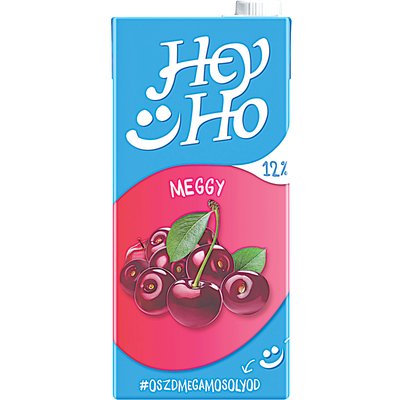 HEY-HO MEGGY ÍZŰ GYÜMÖLCSLÉ termékképe