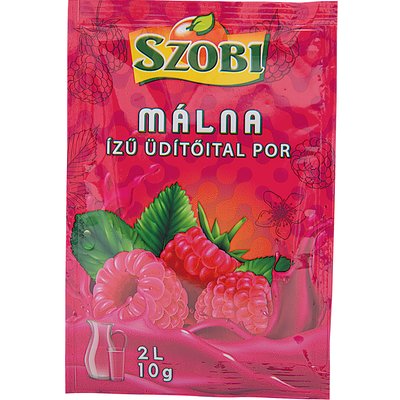 Image of SZOBI MÁLNA ÍZŰ ÜDÍTŐITAL POR