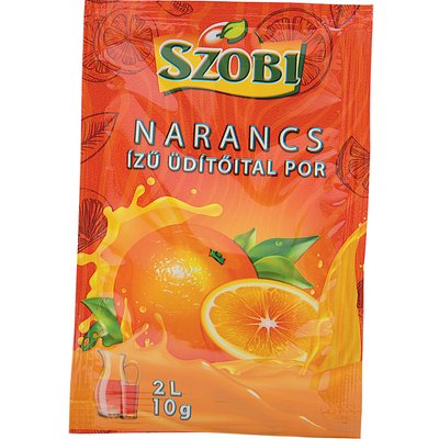 Image of SZOBI NARANCS ÍZŰ ÜDÍTŐITAL POR