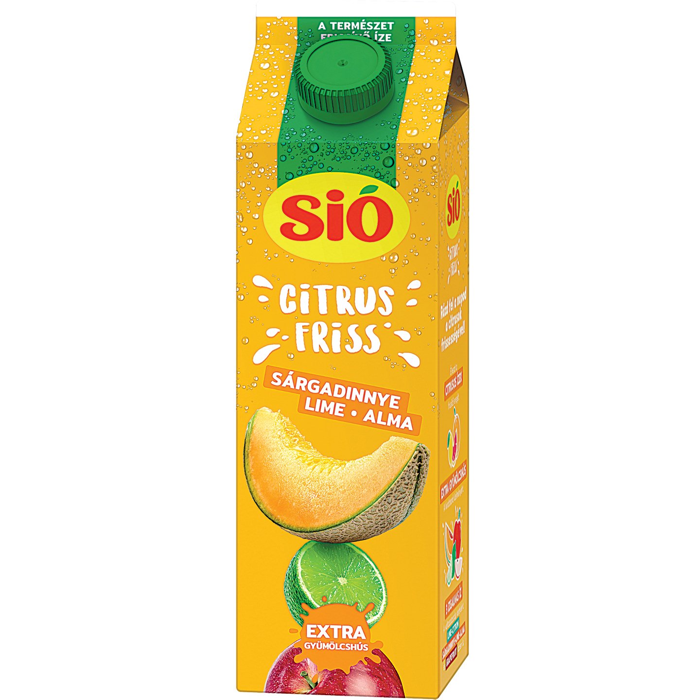 Sió Citrus Friss Sárgadinnye-lime-alma ízű Gyümölcslé