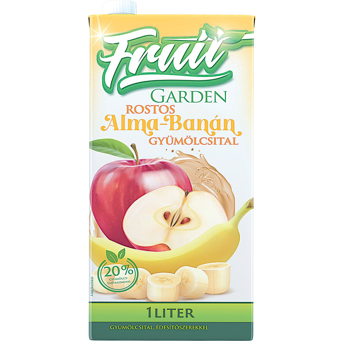 Fruit Garden Alma-banán ízű Gyümölcsital