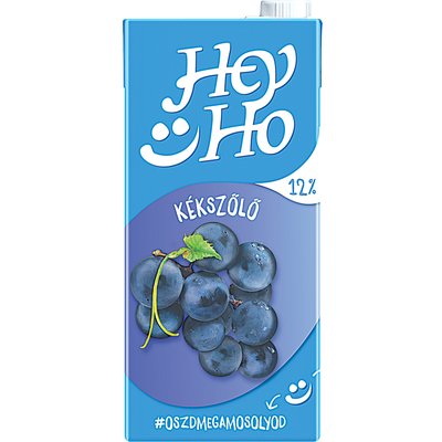 HEY-HO KÉK SZŐLŐ ÍZŰ GYÜMÖLCSLÉ termékképe