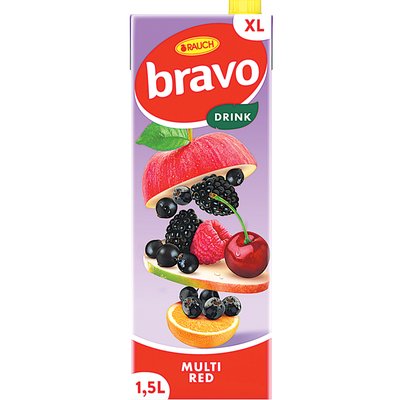 BRAVO PIROS GYÜMÖLCSITAL XL termékképe