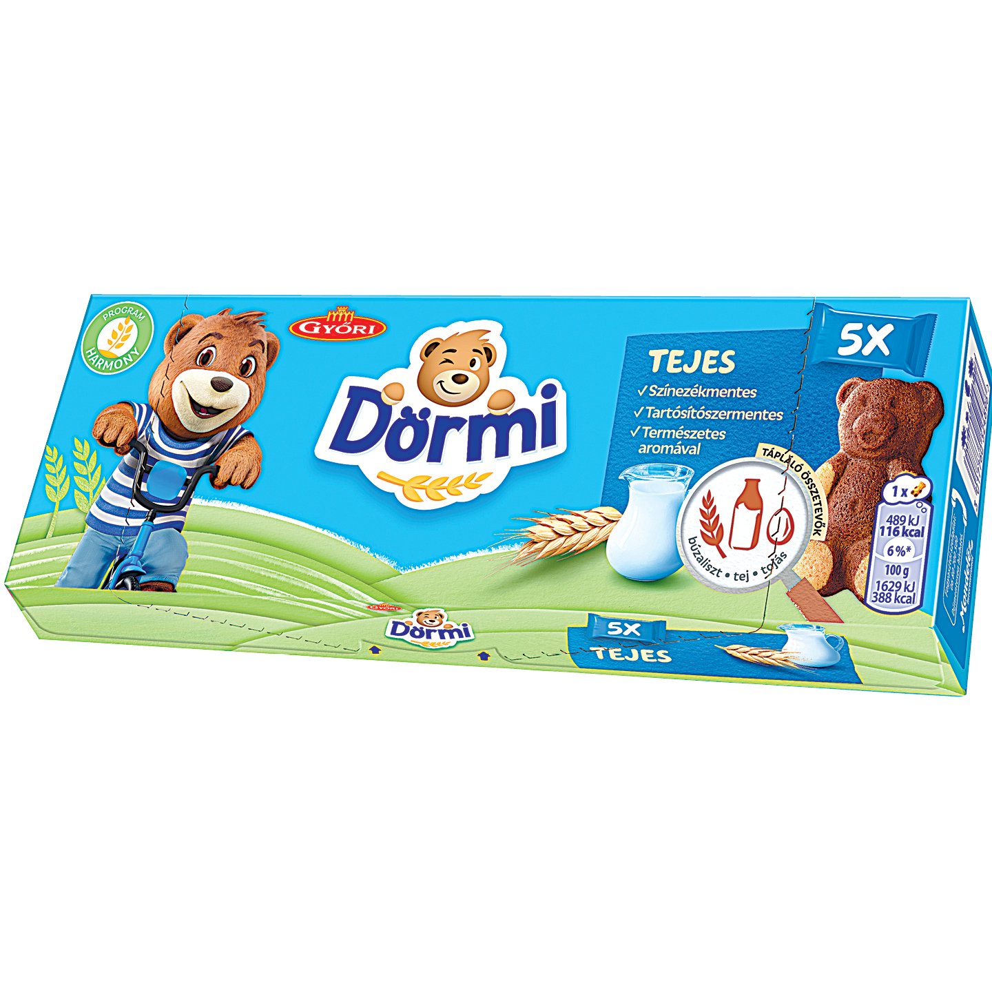 Győri édes Dörmi Tejes Multipack