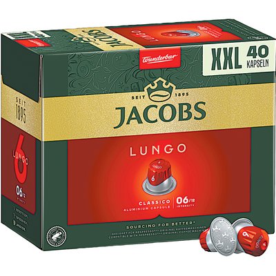 Image of JACOBS LUNGO CLASSICO KÁVÉKAPSZULA