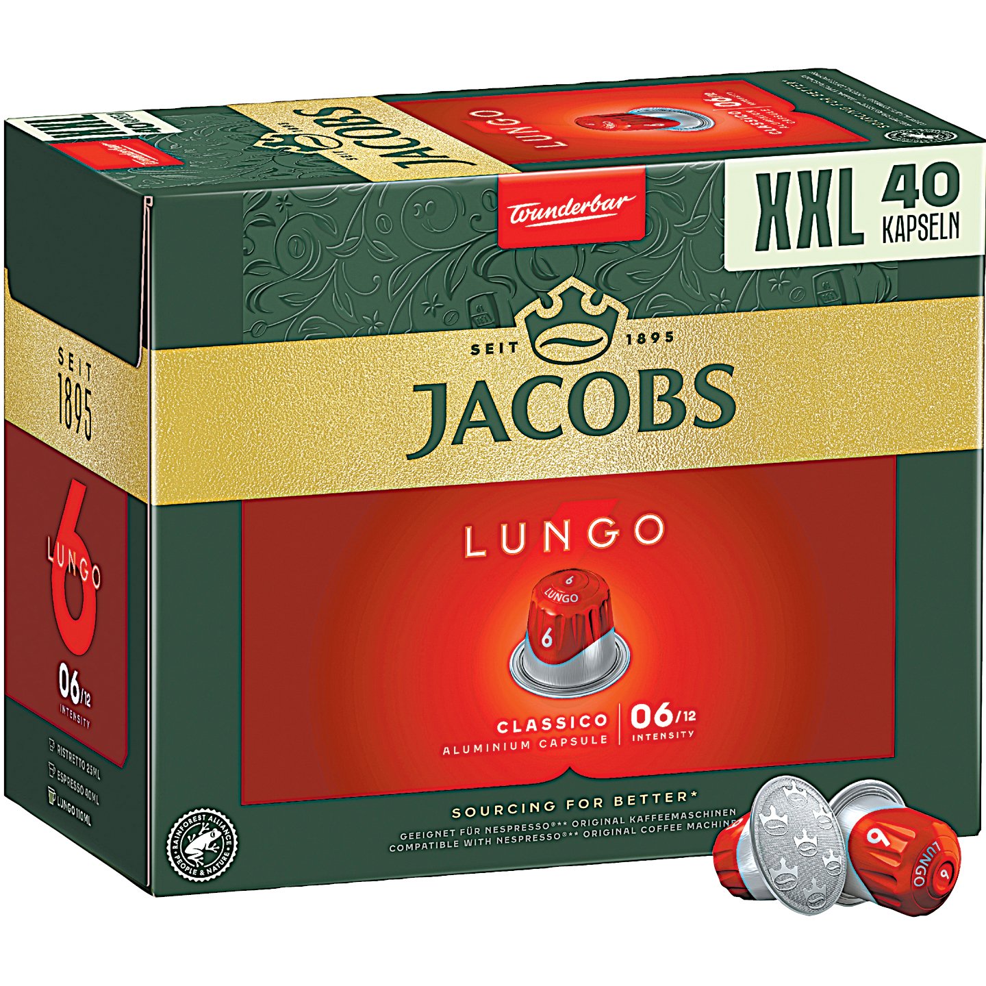 Jacobs Lungo Classico Kávékapszula