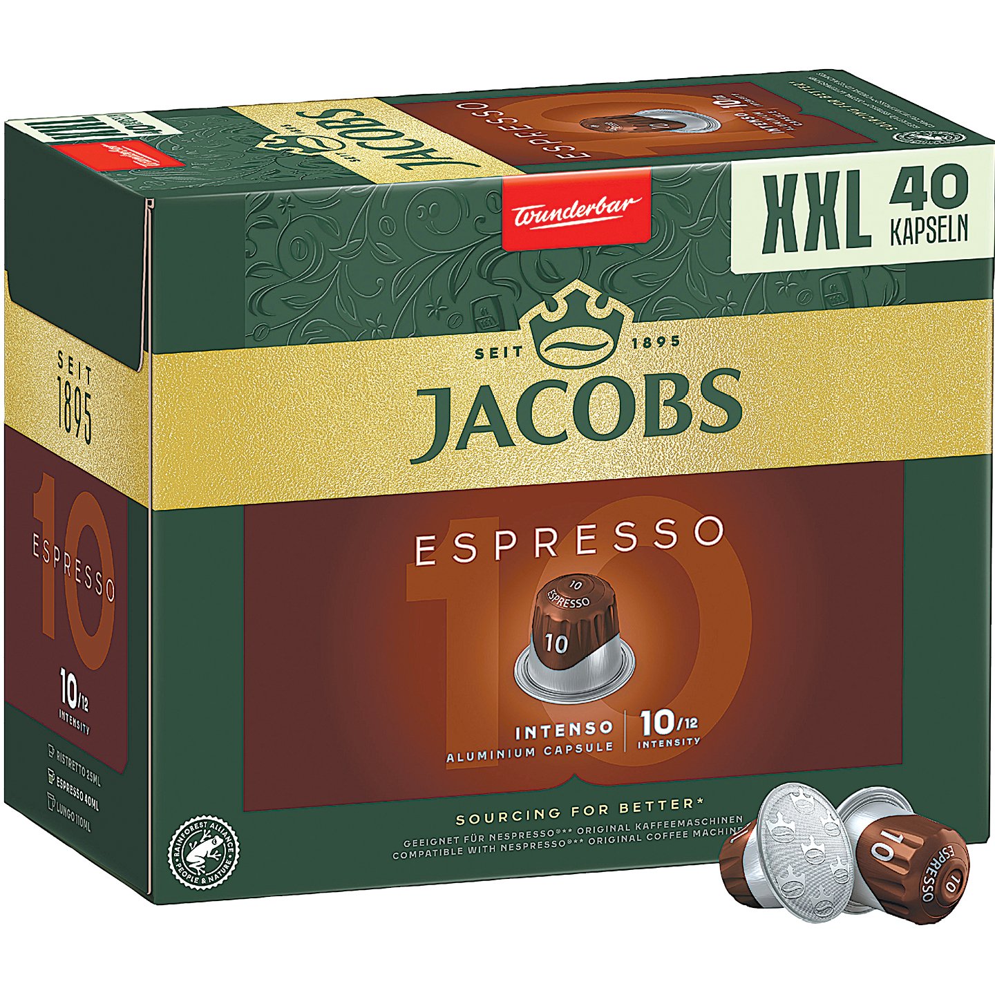 Jacobs Espresso Intenso Kávékapszula
