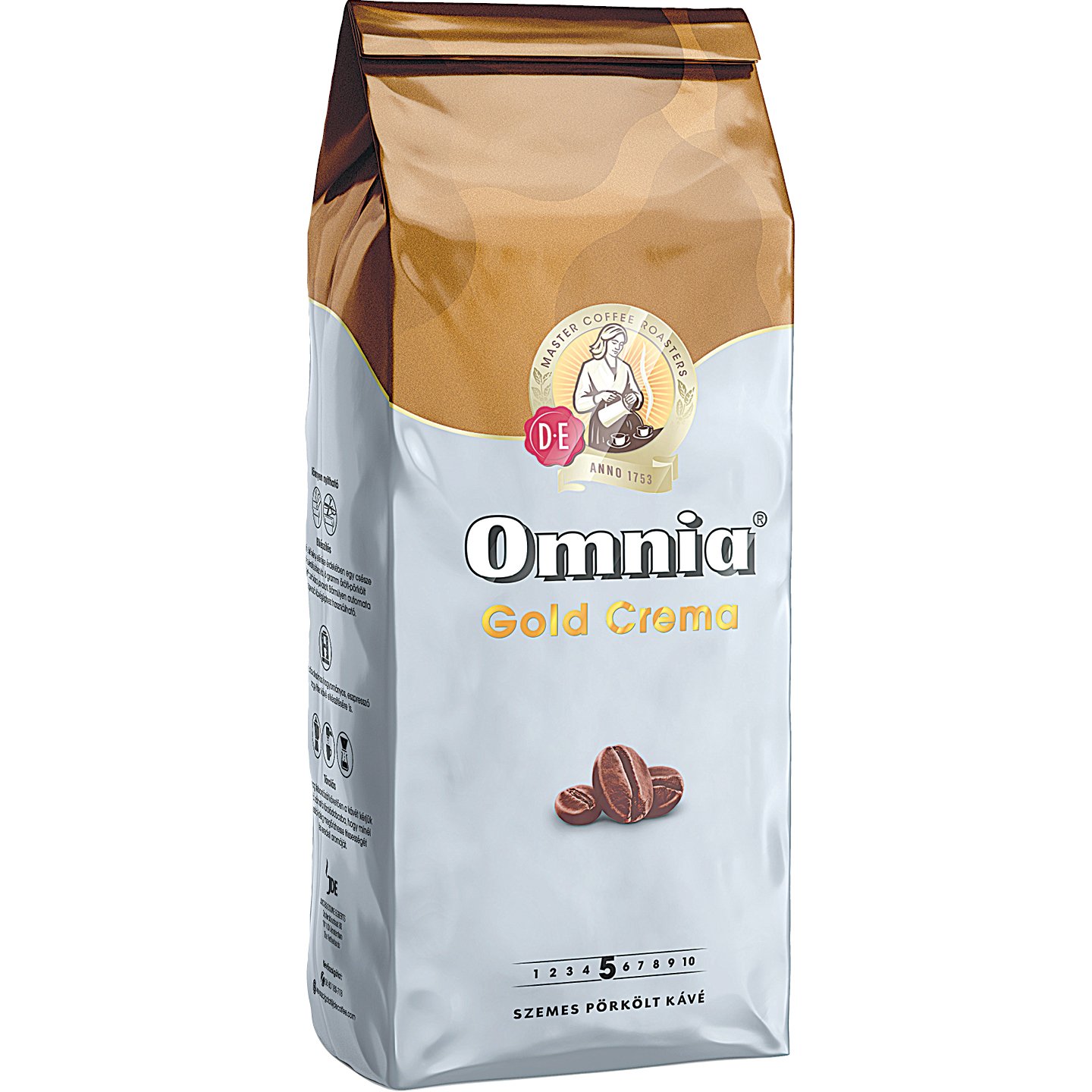 Omnia Crema Gold Szemes Kávé