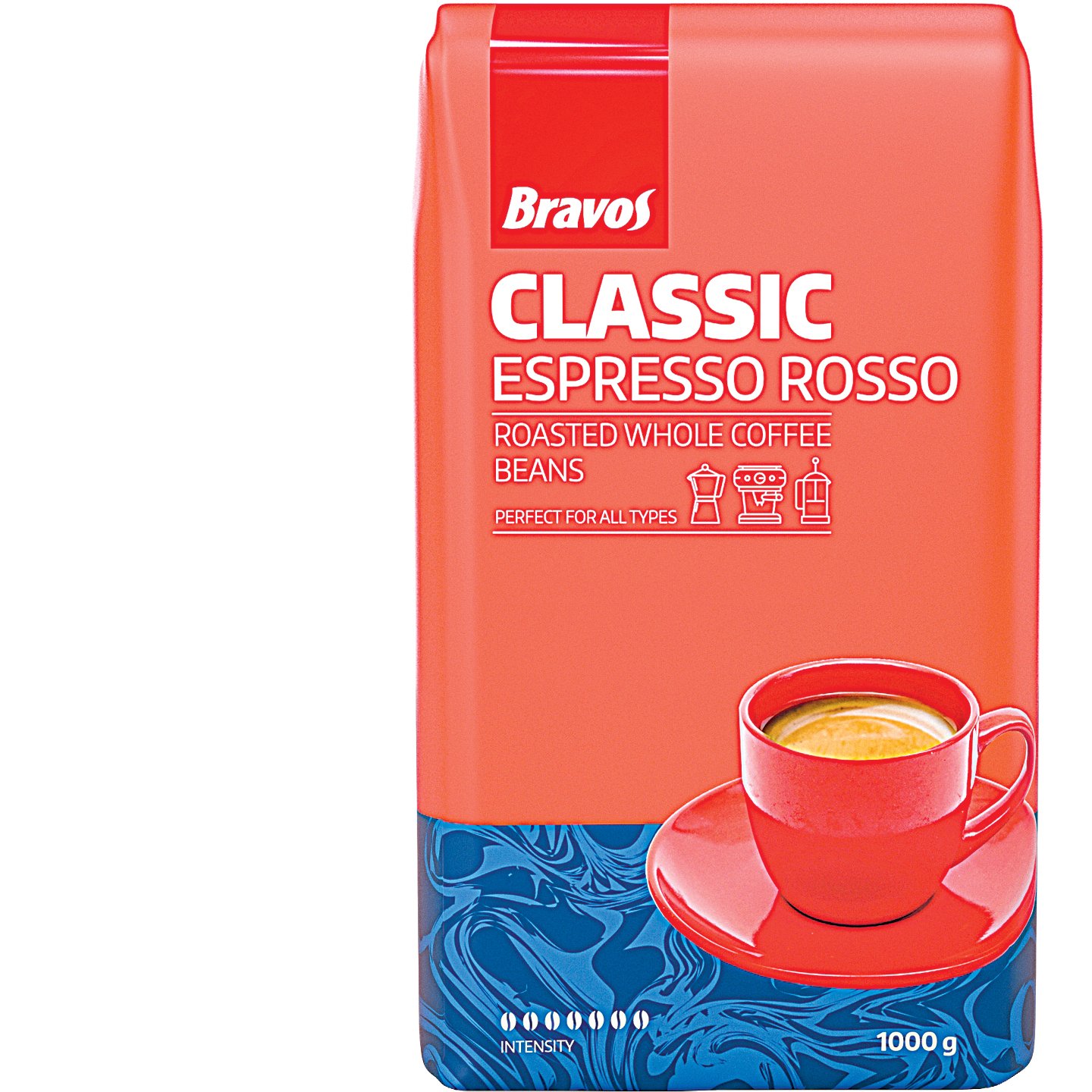Bravos Espresso Rosso Szemes Kávé