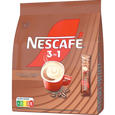 NESCAFÉ 3IN1 BARNA CUKORRAL termékképe