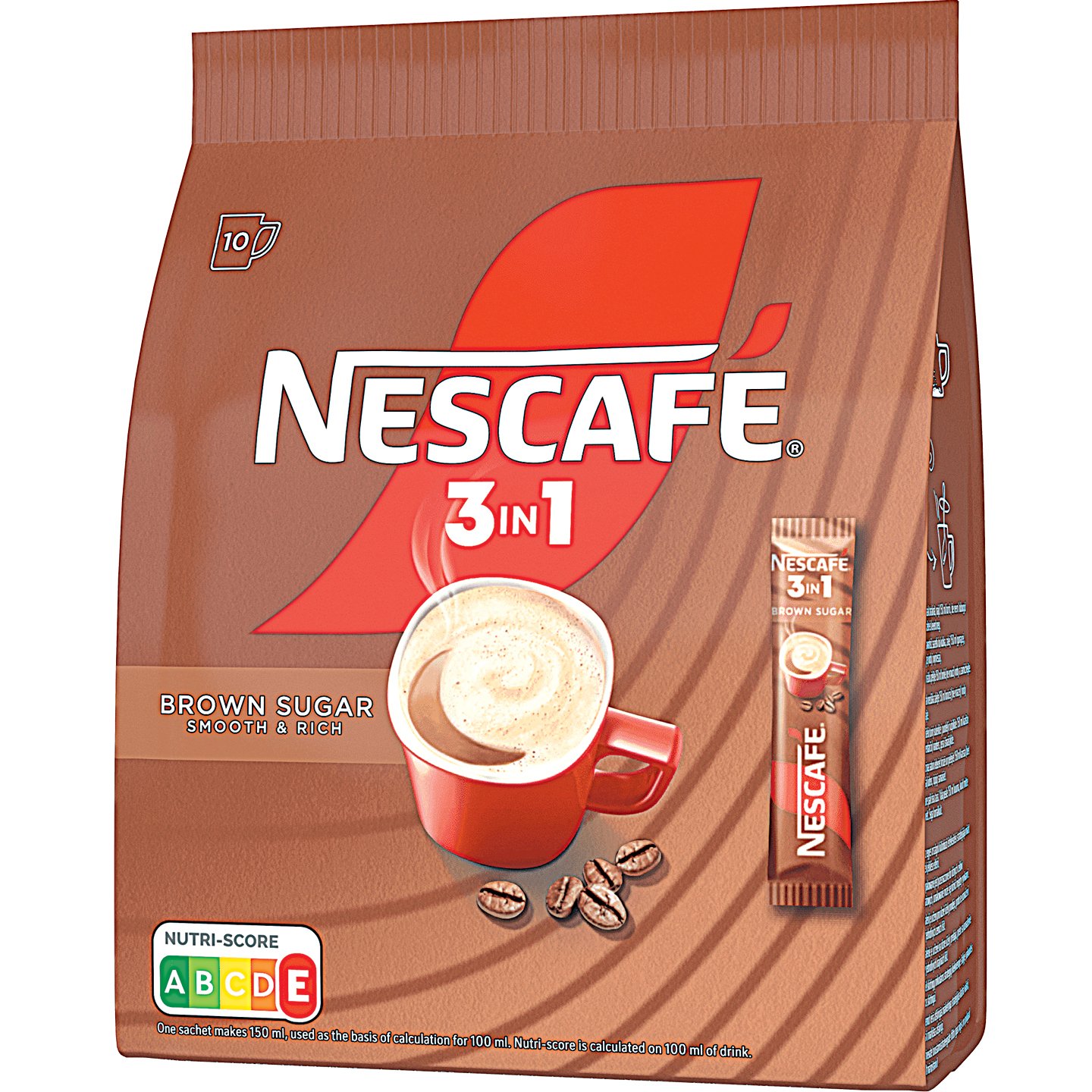 Nescafé 3in1 Barna Cukorral