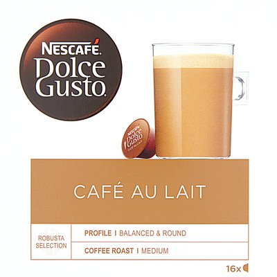 DOLCE GUSTO CAFÉ AU LAIT KÁVÉKAPSZULA termékképe