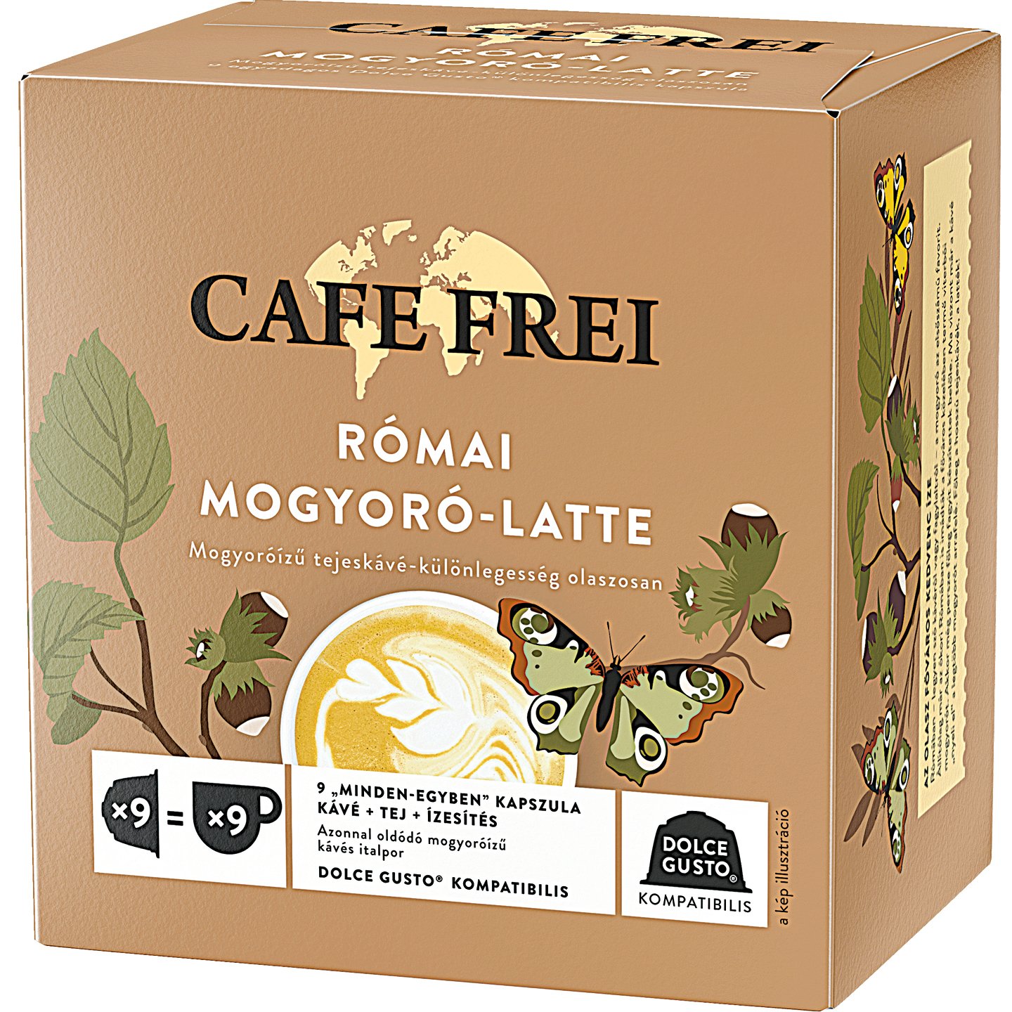 Cafe Frei Római Mogyoró Latte Kávékapszula