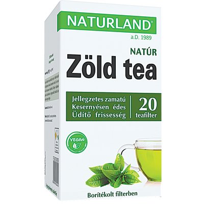 NATURLAND ZÖLDTEA termékképe