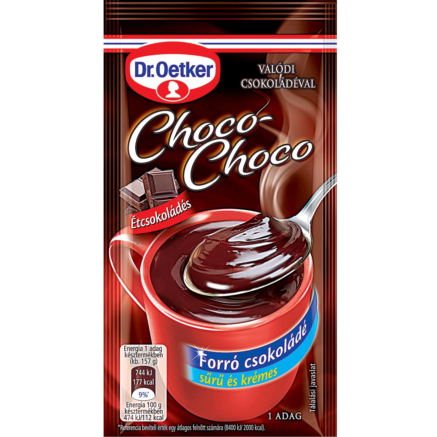 Dr. Oetker Choco-choco étcsokis Forró Csokoládé