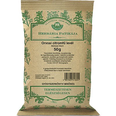 HERBÁRIA CITROMFŰLEVÉL TEA termékképe