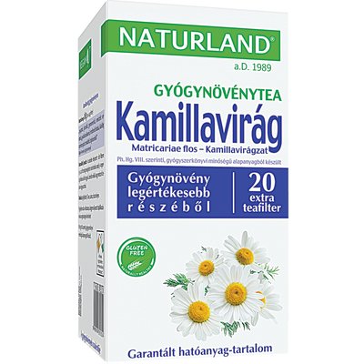 NATURLAND KAMILLAVIRÁG TEA termékképe
