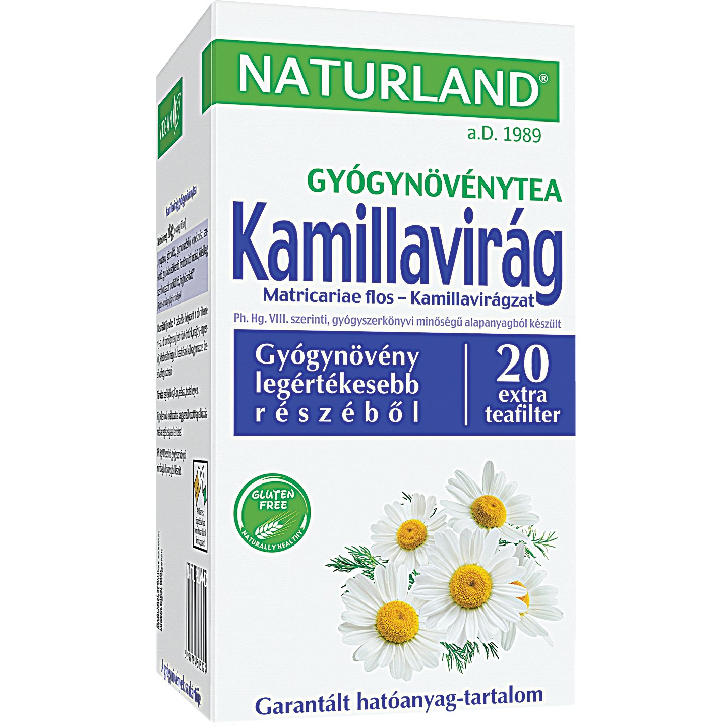 Naturland Kamillavirág Tea
