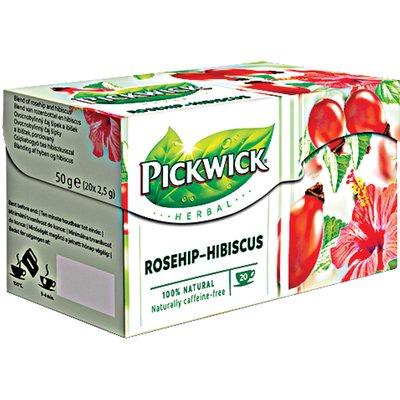 Image of PICKWICK CSIPKEBOGYÓ-HIBISZKUSZ ÍZŰ TEA